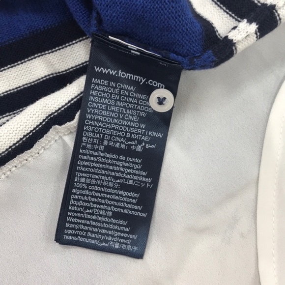 Tommy Hilfiger Stripe Twofer Sweater - Picture 4 of 7